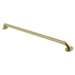 "Kingston Brass DR514427 Meridian 42" Grab Bar, 1-1/4" Diameter, Brushed Brass - Kingston Brass DR514427"