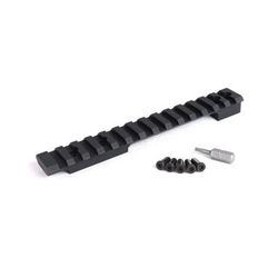Evolution Gun Works HD Ruger M77 Hawkeye Factory Drilled Rail Short Action 20 MOA Black 80462