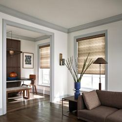 Faux Woven Roller Shades | 24" x 36"