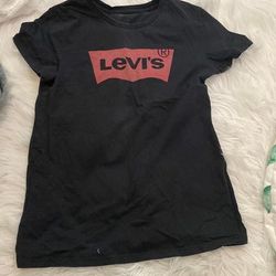 Levi's Tops | Levis Tshirt | Color: Black | Size: S