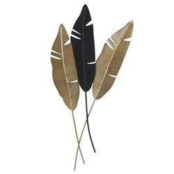 Gold Iron Contemporary Wall Decor by Quinn Living in Gold