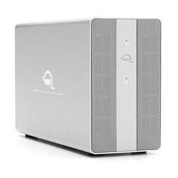 OWC Mercury Elite Pro Dual 24TB 2-Bay USB 3.2 Gen 2 RAID Array with 3-Port Hub OWCMEDCH7T24