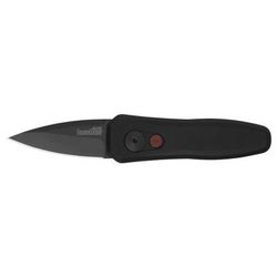 Kershaw Launch 4 Automatic Folding Knife 1.9in CPM 154 Spear Point Blade Cerakote Finish Black Aluminum Handle 7500BLK