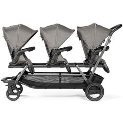 Peg Perego Triplette Piroet Stroller Bundle - City Grey