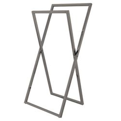 Kingston Brass SCC8298 Pedestal X Style Steel Construction Towel Rack, Brushed Nickel - Kingston Brass SCC8298