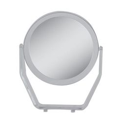 7'' Round Dual-Sided Rotating Countertop Mirror by Zadro Products Inc. in Clear