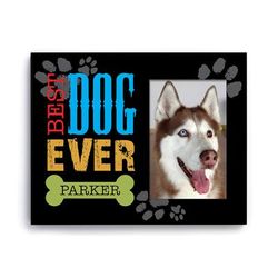 Best Dog Personalized Picture Frame, .9 LB, Black