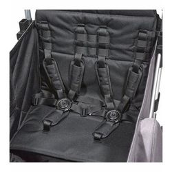 Larktale Caravan (3 Seater) Stroller Wagon Complete Bundle - Byron Black / Byron Black
