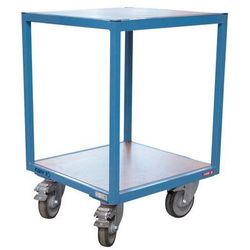 desserte à 2 plateaux bois - charge 400 kg - fimm