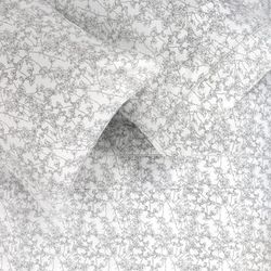 Cherry Blossom Cotton Sheet Set by Melange Home in Grey (Size CALKNG)