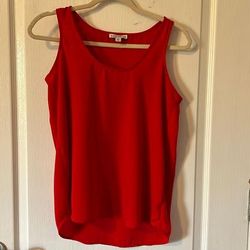 J. Crew Tops | Jcrew Red Cami | Color: Red | Size: Xs