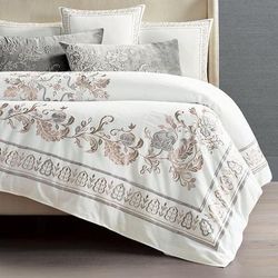 Aviana Bedding Collection - Blush, Pillow Shams, King Blush - Frontgate