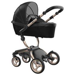 Mima Xari 4G Complete Stroller, Gold - Black / Black