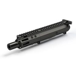 FM Products Glock Style 9mm 5 inch AR Rear Charging Builders Kits Black FM9-5-RS-BLDR
