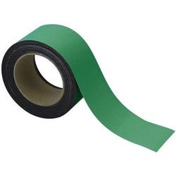bande magnétique effaçable 60 mm x 10 m vert - manutan