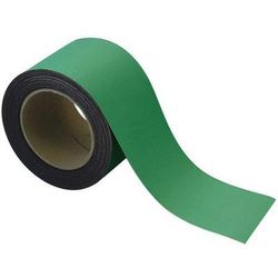 bande magnétique effaçable 80 mm x 10 m vert - manutan