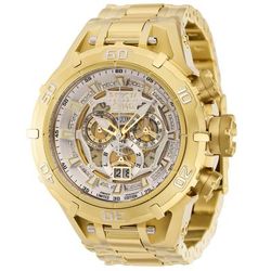 1 LIMITED EDITION - Invicta Reserve SHAQ 0.2 Carat Diamond Swiss Ronda 5050.C Caliber Men's Watch - 54mm Gold (37735-N1)