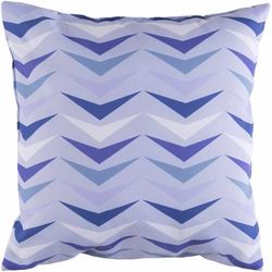 Subusub 18" Square Modern Pillow plush Blue/Light Blue/Off White Outdoor Throw Pillow - Boutique Rugs