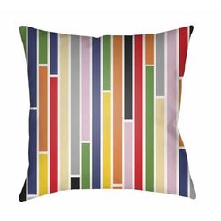 Oranmore 22" Square Modern Pillow plush Grass Green/Navy/Red/White/Yellow/Lime Green Outdoor Throw Pillow - Boutique Rugs