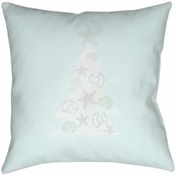 Palguyod 18" Square Traditional Pillow plush Silverton/Medium Gray/Arctic Sky/Dark Gray/Metallic/Light Silver/Off White/Light Gray/Slate/Slate Blue Outdoor Throw Pillow - Boutique Rugs