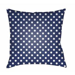 Mapulo 20" Square Traditional Pillow plush Royal Denim/White Tonal/Slate/Gray/Smoke/Marine Blue/Light Silver/Beetle Blue/Onyx/Slate Blue Outdoor Throw Pillow - Boutique Rugs