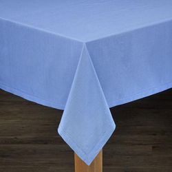 Wide Width AMETHYST TABLECLOTHS by LINTEX LINENS in Blue (Size 52" W 70" L)