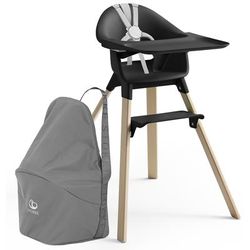 Stokke Clikk High Chair Travel Bundle - Black Natural