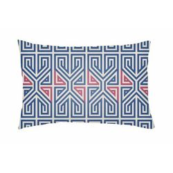 Saaban 26" Square Modern Pillow plush Muted Blue/Off White/Rose Gold/Silverstone/Cloud Gray/Blue/Light Silver/Slate Blue Outdoor Lumbar Pillow - Boutique Rugs