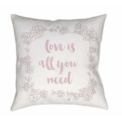 Bolisong 18" Square Modern Pillow plush solid Off White/Natural Gray/Dusty Sage/Dark Gray/Light Gray/Light Silver/Pale Slate Outdoor Throw Pillow - Boutique Rugs