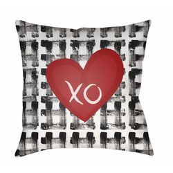 Minapasoc 18" Square Modern christmas pillow Black White/Off White/Brown/Medium Gray/Smoke/Light Silver/Brick Red/Black/Lunar Green Outdoor Throw Pillow - Boutique Rugs