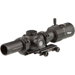 SIG SAUER Tango MSR LPVO Rifle Scope 1-6x24mm 30mm Tube Second Focal Plane Illuminated BDC6 Reticle Black SOT61000