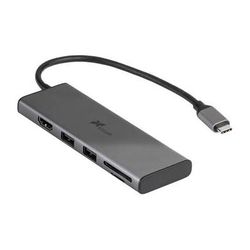 Xcellon 6-in-1 USB-C Hub with Power Delivery U6-1VPD-2