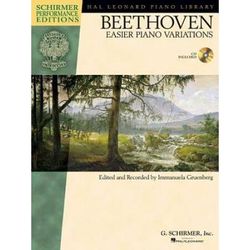 Ludwig Van Beethoven - Easier Piano Variations: With Access To Online Audio Of Performances