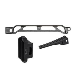JMac Customs AB-9R Arm Bar with Folding Buttplate for SAM7SF 9in Rise Black AB-9R+AB-FB+SM-SF