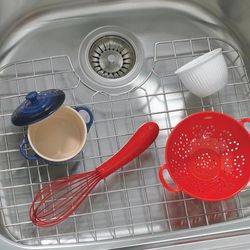 D-Shape Sink Protector by Better Houseware in Stainless Steel