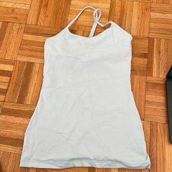 Lululemon Athletica Tops | Lululemon Light Blue Tank | Color: Blue | Size: 6