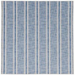 Washable Wallen Ivory/Blue Rug by Linon Home Décor in Ivory