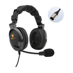 Eartec ProLine Dual-Ear Wired Headset with Male 5-Pin XLR Connector PD5XLRM21