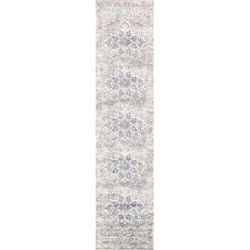 "Pasargad Home Efes Design Power Loom L. Grey Area Rug- 2' 6" X 6' 0" - Pasargad Home pd-167b 2.6x6"