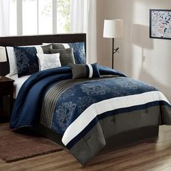 Simba 7PC Comforter Set (Queen) - Elight Home 21311 W Q