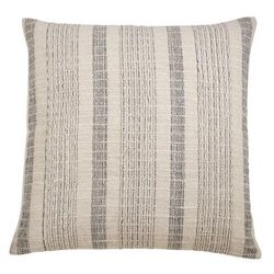 Woven Striped Throw Pillow Cover - Saro Lifestyle 1024.I22SC