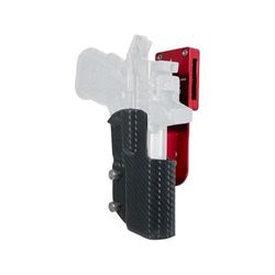 Black Scorpion Outdoor Gear Staccato C2 Pro Heavy Duty Competition Holster Right Red/Carbon Fiber HCD2-USPSABS-STAC2CFRH