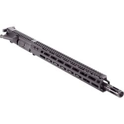 Wilson Combat Upper Complete Forged 5.56 NATO Protector Mid-Length 16in Round Q-Comp 1-8 Twist Black Black TR-UF556LEM16RQ8B