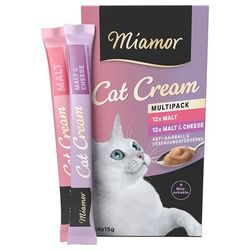 24x15g Malt-Cream & Malt-Cheese Miamor Cat Snack