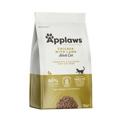 2x7.5kg Chicken & Lamb Applaws Dry Cat Food