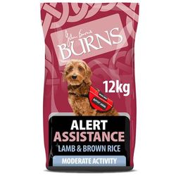 12kg Alert Lamb & Brown Rice Burns Dry Dog Food