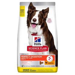 2x14kg Perfect Digestion Medium Breed Adult Hill's Science Plan Dry Dog Food