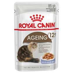 12x85g Ageing +12 in Jelly Royal Canin Wet Cat Food