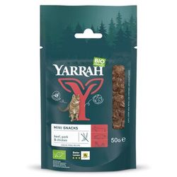 50g Yarrah Organic Mini Snacks for Cats