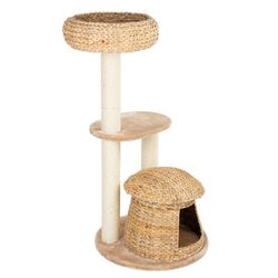 Banana Leaf Bali Cat Tree Beige 112x56x56cm